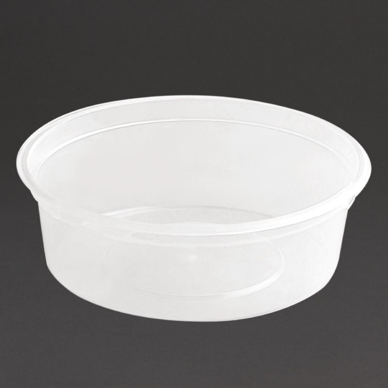 Pots à sauce micro-ondables en plastique Fiesta Recyclable 50ml (lot de 100) CT285 Fiesta Pots à sauce micro-ondables en plastique Fiesta Recyclable 50ml (lot de 100) CT285 Fiesta