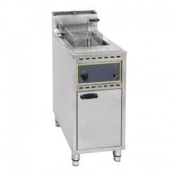 FRITEUSE SUR COFFRE GAZ AVEC VIDANGE 16 LITRES 14 KW RFG16C FURNOTEL