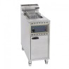 FRITEUSE SUR COFFRE GAZ AVEC VIDANGE 16 LITRES 14 KW RFG16C FURNOTEL