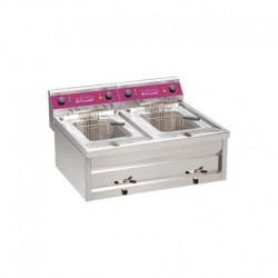 FRITEUSE DE TABLE ÉLECTRIQUE 2X 12 L ACFE212 FURNOTEL