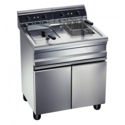 FRITEUSE SUR COFFRE ÉLECTRIQUE 2 X 14 L ME30 FURNOTEL