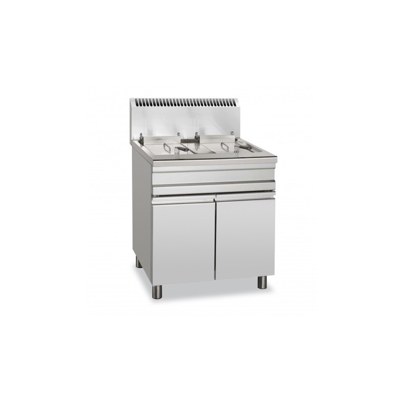 FRITEUSE SUR COFFRE GAZ 2 X 14 L MG30 FURNOTEL FRITEUSE SUR COFFRE GAZ 2 X 14 L MG30 FURNOTEL