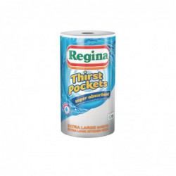 Essuie-tout Regina Thirst pockets 100 feuilles (x6) CT325 Regina