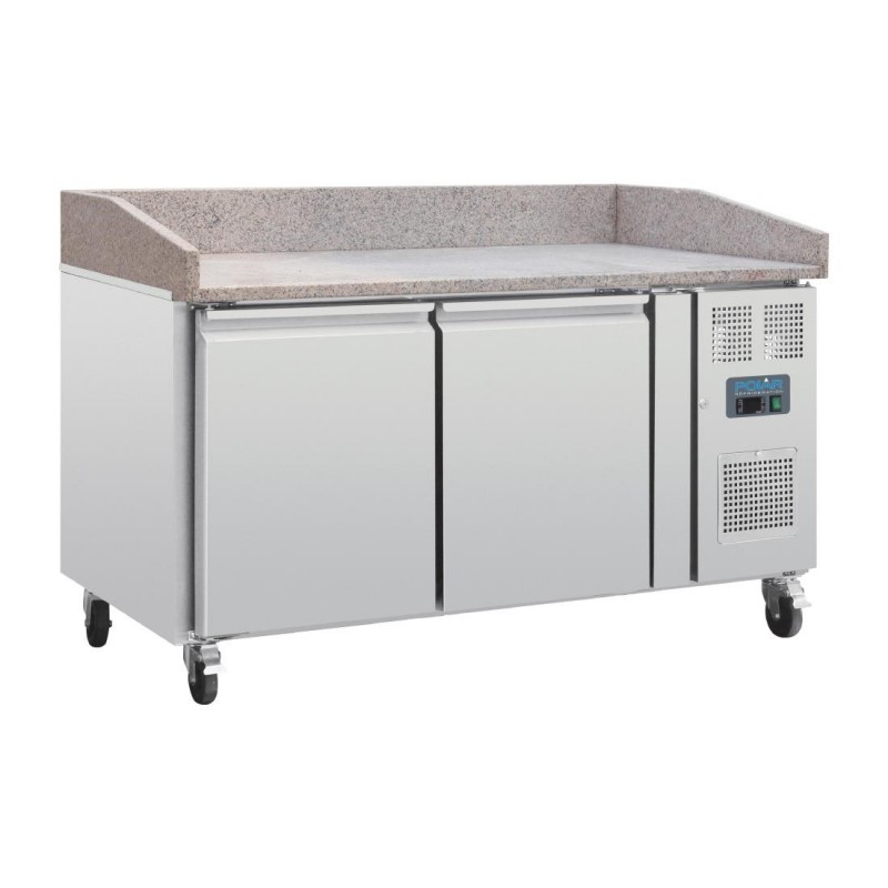 Comptoir à pizza 2 portes dessus granit Polar Série U CT424 Polar Comptoir à pizza 2 portes dessus granit Polar Série U CT424 Polar