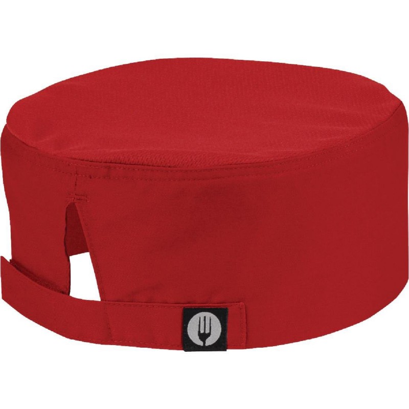 Calot de cuisine Cool Vent Chef Works rouge A956 Chef Works