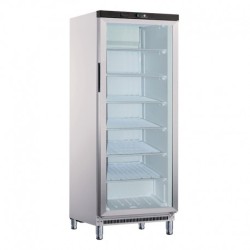 ARMOIRE VITRÉE NÉGATIVE - 570 L - EXTÉRIEUR LAQUÉ BLANC HF601VX FURNOTEL