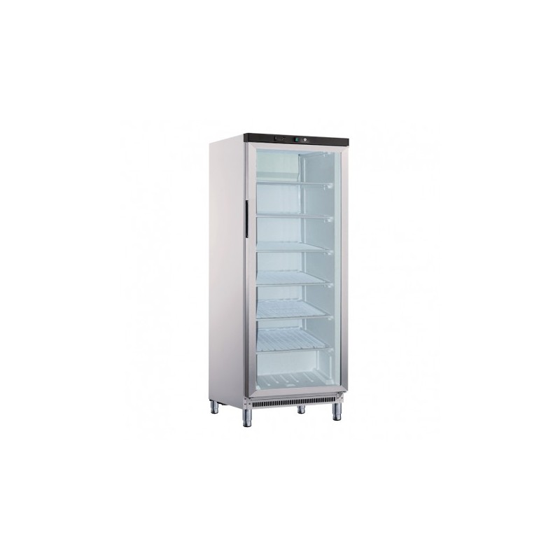 ARMOIRE VITRÉE NÉGATIVE - 570 L - EXTÉRIEUR LAQUÉ BLANC HF601VX FURNOTEL