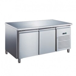 TABLE RÉFRIGÉRÉE PROF 600 POSITIVE - 2 PORTES SN2101X FURNOTEL