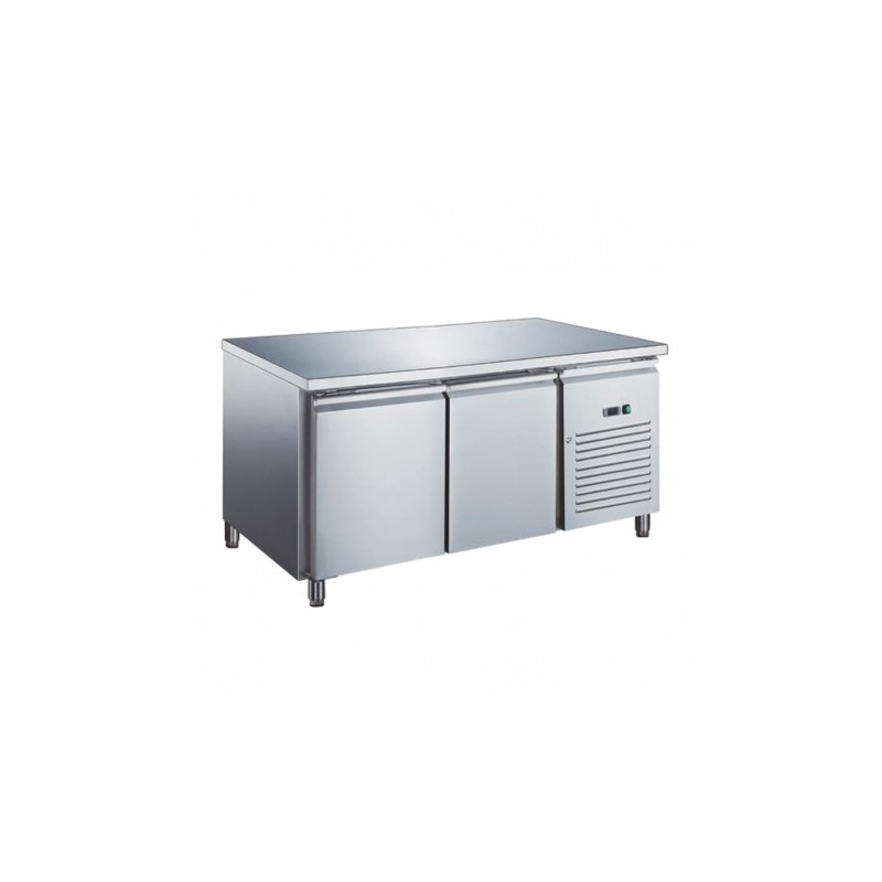 TABLE RÉFRIGÉRÉE PROF 600 POSITIVE - 2 PORTES SN2101X FURNOTEL
