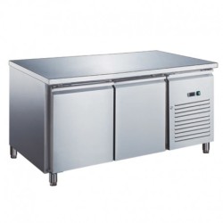 TABLE RÉFRIGÉRÉE GN1/1 POSITIVE PROF 700 - 2 PORTES GN2101X FURNOTEL