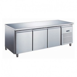 TABLE RÉFRIGÉRÉE GN1/1 POSITIVE PROF 700 - 3 PORTES GN3101X FURNOTEL