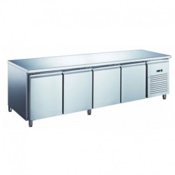 TABLE RÉFRIGÉRÉE GN1/1 POSITIVE PROF 700 - 4 PORTES GN4101X FURNOTEL