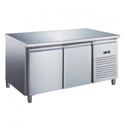 TABLE RÉFRIGÉRÉE GN 1/1 NÉGATIVE PROF 700 - 2 PORTES GN2101BTX FURNOTEL