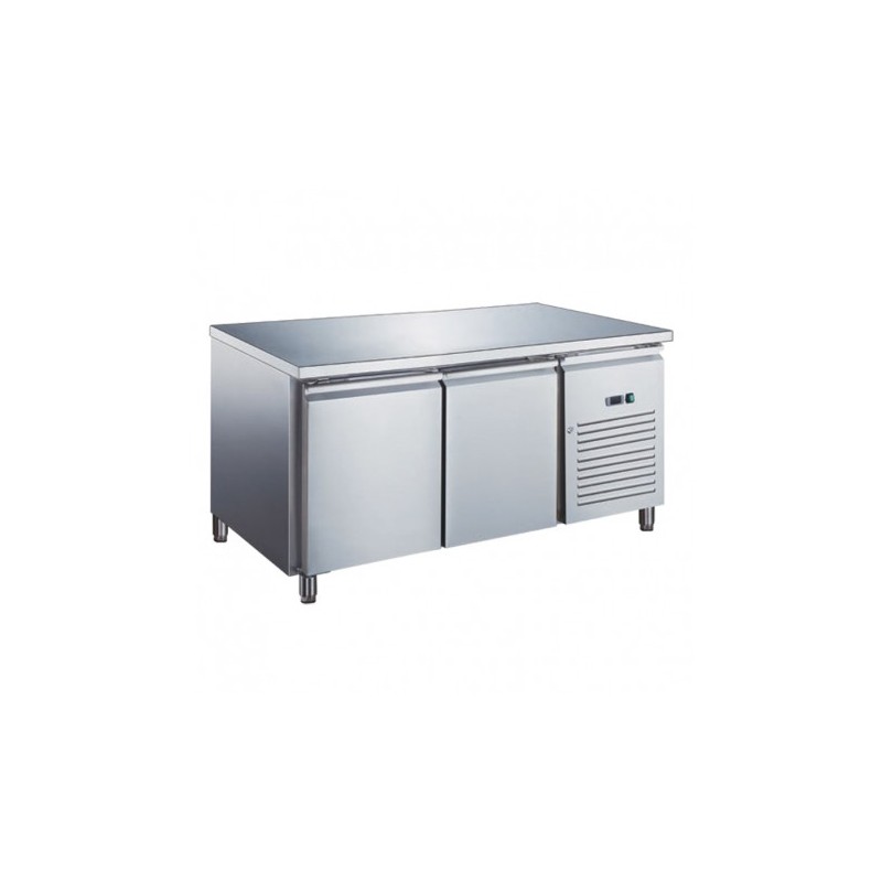 TABLE RÉFRIGÉRÉE GN 1/1 NÉGATIVE PROF 700 - 2 PORTES GN2101BTX FURNOTEL