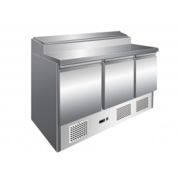 TABLE DE PRÉPARATION INOX - PROF 700 - GN 1/1 PS301X FURNOTEL