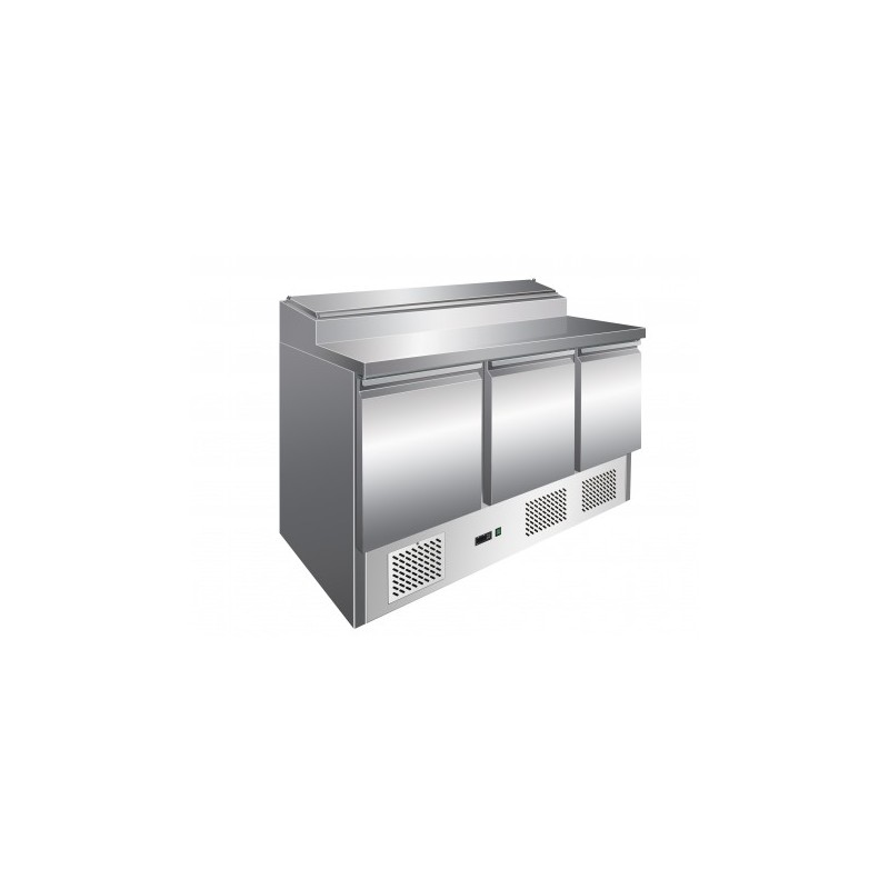 TABLE DE PRÉPARATION INOX - PROF 700 - GN 1/1 PS301X FURNOTEL