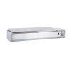 VITRINE POUR 8 BACS GN 1/3 - COUVERCLE INOX VRC181GN13X FURNOTEL