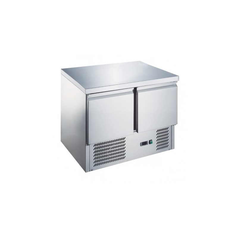 MINI TABLE RÉFRIGÉRÉE GN1/1 - PROF 700 - 2 PORTES MT9011X FURNOTEL