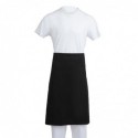 Tablier standard Whites noir A968 Whites Chefs Clothing