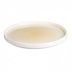 Assiettes Olympia Fondant jaunes 270mm (lot de 4) CU416 Olympia