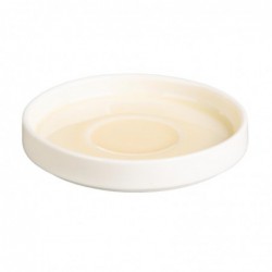 Soucoupes Olympia Fondant jaunes 115mm (lot de 6) CU423 Olympia
