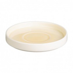 Soucoupes Olympia Fondant jaunes 135mm (lot de 6) CU425 Olympia