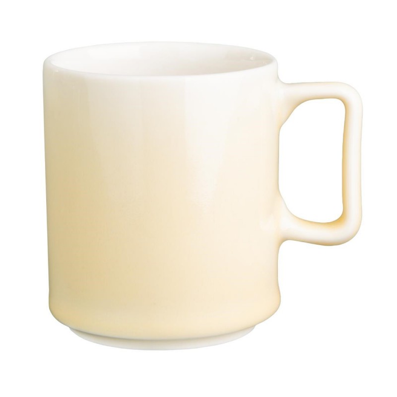 Tasses Olympia Fondant jaunes 230ml (lot de 6) CU426 Olympia Tasses Olympia Fondant jaunes 230ml (lot de 6) CU426 Olympia