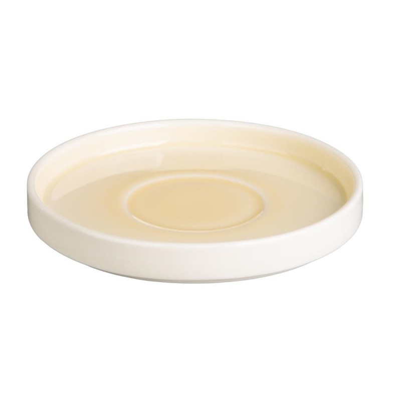 Soucoupes Olympia Fondant jaunes 152mm (lot de 6) CU427 Olympia Soucoupes Olympia Fondant jaunes 152mm (lot de 6) CU427 Olympia