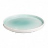 Assiettes Olympia Fondant vertes 270mm (lot de 4) CU434 Olympia
