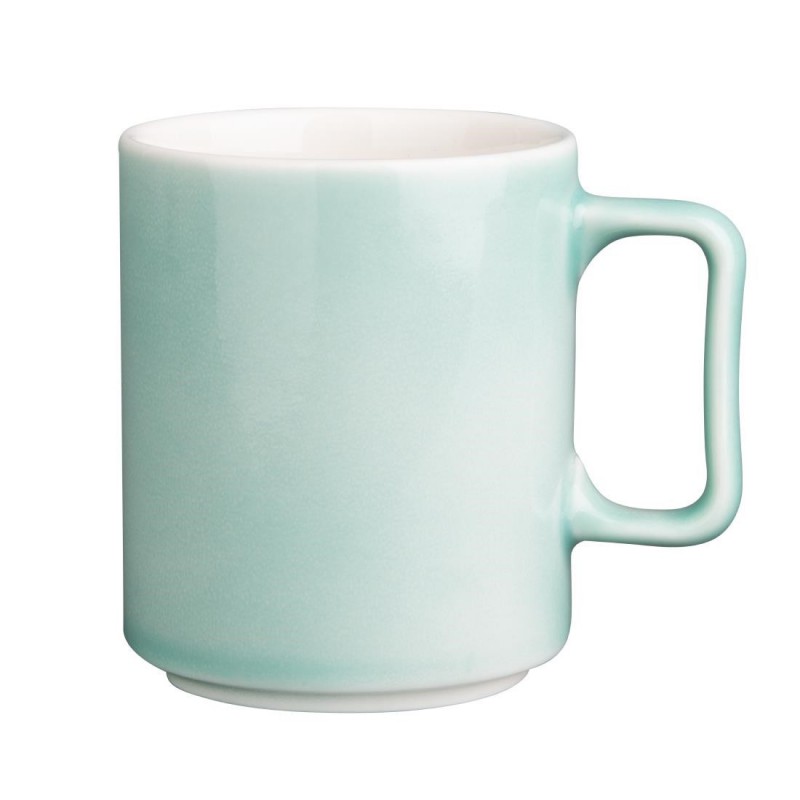 Tasses Olympia Fondant vertes 340ml (lot de 6) CU436 Olympia Tasses Olympia Fondant vertes 340ml (lot de 6) CU436 Olympia