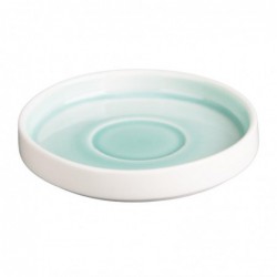 Soucoupes Olympia Fondant vertes 115mm (lot de 6) CU441 Olympia