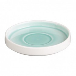 Soucoupes Olympia Fondant vertes 135mm (lot de 6) CU443 Olympia