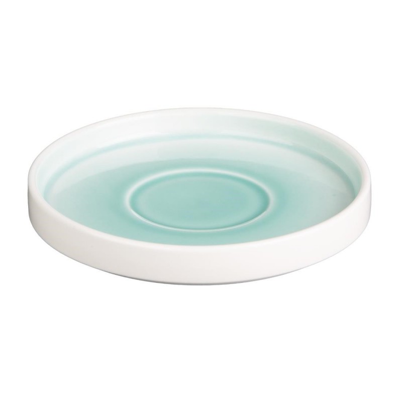 Soucoupes Olympia Fondant vertes 152mm (lot de 6) CU445 Olympia Soucoupes Olympia Fondant vertes 152mm (lot de 6) CU445 Olympia