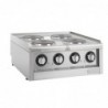 Table de cuisson électrique 4 feux Buffalo Série 600  CU471 Buffalo