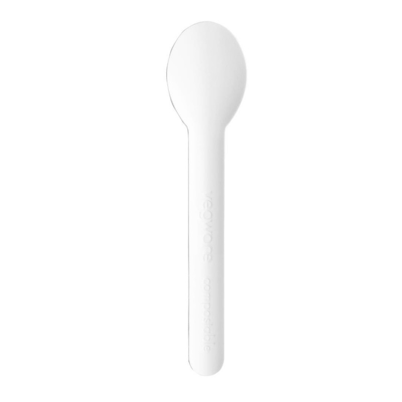 Cuillères en papier compostables Vegware (lot de 1000) CU542 Vegware Cuillères en papier compostables Vegware (lot de 1000) CU542 Vegware