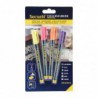 Marqueurs craie liquide Securit pointe 1-2mm couleurs tropicales (lot de 4) CU770 Securit