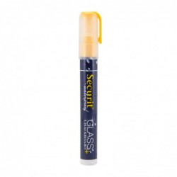Marqueur craie waterproof Securit (verre+ ardoise) pointe 2-6mm jaune CU772 Securit