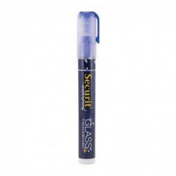 Marqueur craie waterproof Securit (verre+ ardoise) pointe 2-6mm bleu CU775 Securit