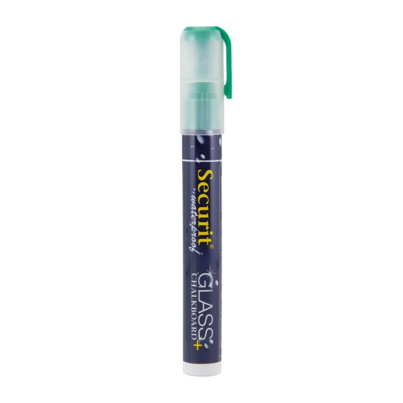 Marqueur craie waterproof Securit (verre+ ardoise) pointe 2-6mm vert CU776 Securit Marqueur craie waterproof Securit (verre+ ardoise) pointe 2-6mm vert CU776 Securit