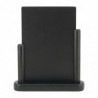 Chevalet de table moyen Securit Elegant bois laqué noir CU903 Securit