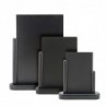 Petit chevalet de table Securit Elegant bois laqué noir CU904 Securit
