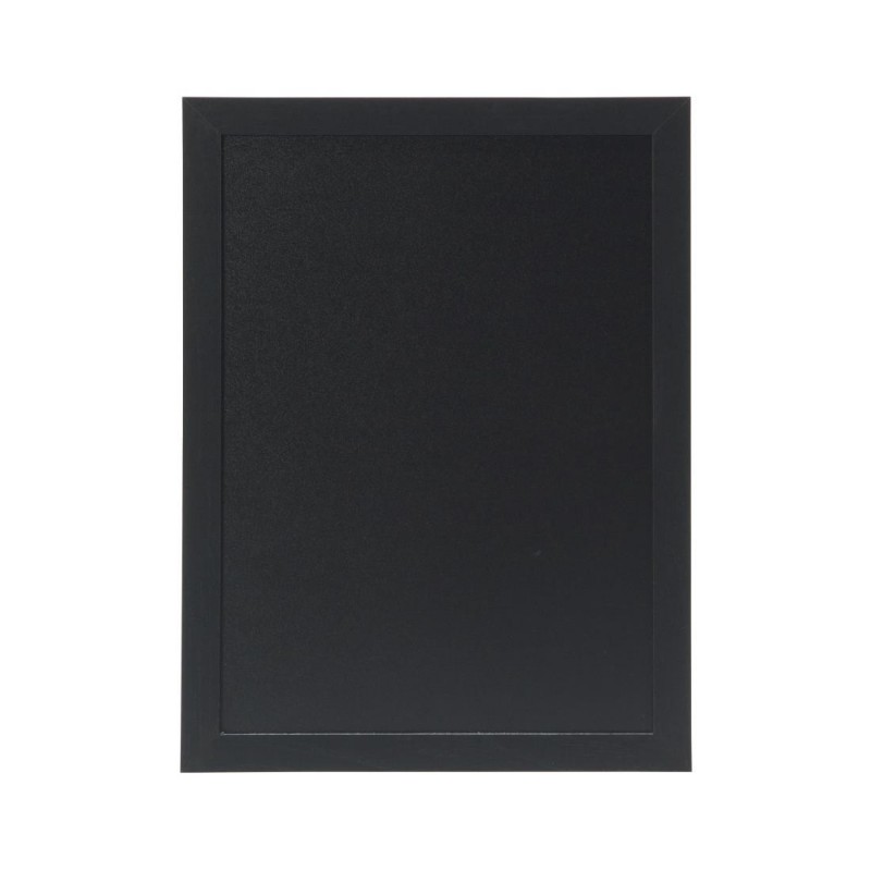 Ardoise murale cadre en bois noir avec feutre craie et fixations Securit 30x40cm CU916 Securit Ardoise murale cadre en bois noir avec feutre craie et fixations Securit 30x40cm CU916 Securit