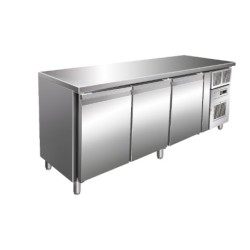 TABLE RÉFRIGÉRÉE NÉGATIVE 464 L - 3 PORTES - AVEC GROUPE LOGÉ - NOSEM - GN3201BT NOSEM