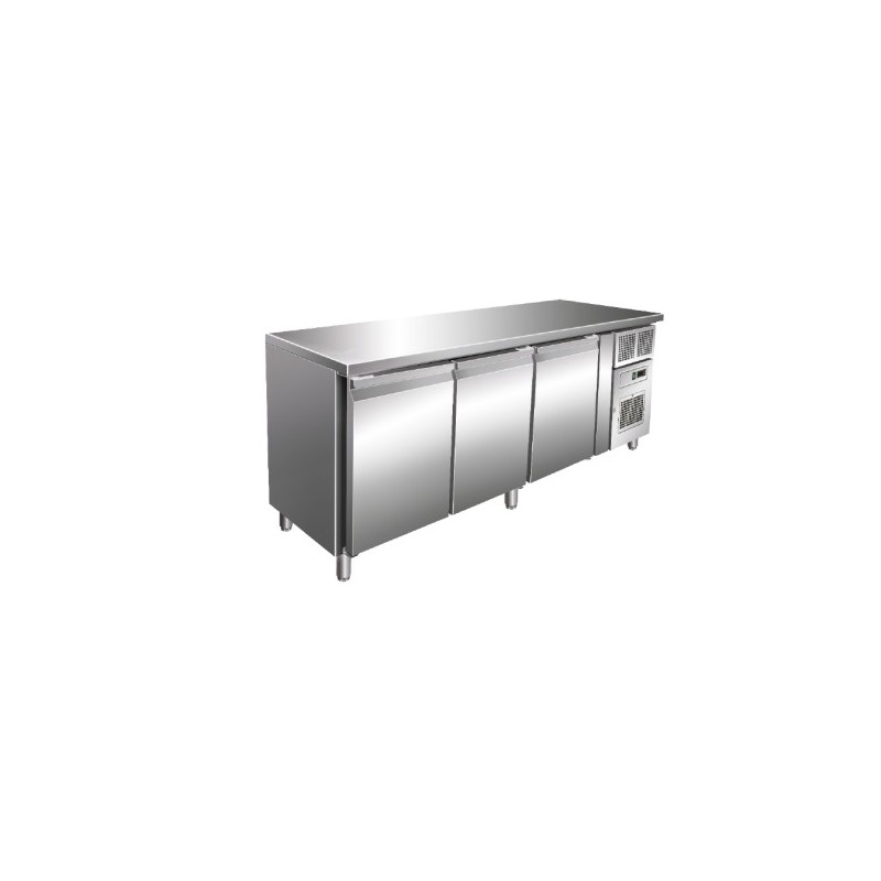 TABLE RÉFRIGÉRÉE NÉGATIVE 464 L - 3 PORTES - AVEC GROUPE LOGÉ - NOSEM - GN3201BT NOSEM TABLE RÉFRIGÉRÉE NÉGATIVE 464 L - 3 PORTES - AVEC GROUPE LOGÉ - NOSEM - GN3201BT NOSEM