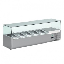 VITRINES 5 BACS GN 1/4 - VRX120 NOSEM