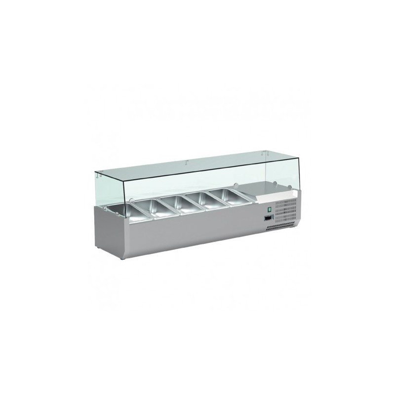 VITRINES 5 BACS GN 1/4 - VRX120 NOSEM VITRINES 5 BACS GN 1/4 - VRX120 NOSEM