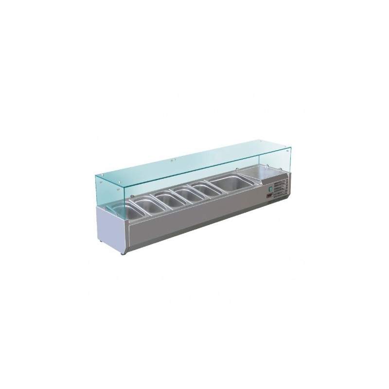 VITRINE RÉFRIGÉRÉE POUR TABLE À PIZZA - VRX153 NOSEM VITRINE RÉFRIGÉRÉE POUR TABLE À PIZZA - VRX153 NOSEM