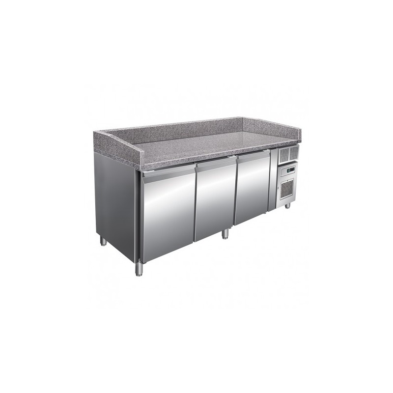 TABLE À PIZZA - DESSUS GRANIT - 3 PORTES - PZ3601TN NOSEM