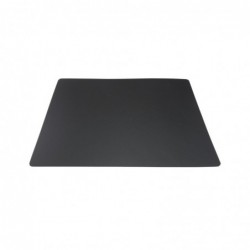 Set de table en cuir recyclé brut Securit Leather noir CU927 Securit