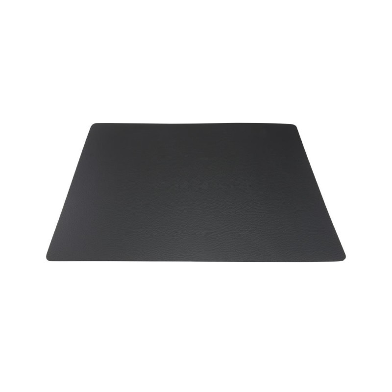 Set de table en cuir recyclé brut Securit Leather noir CU927 Securit Set de table en cuir recyclé brut Securit Leather noir CU927 Securit